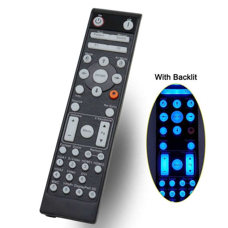 RICH LIGHTING Projector Remote Control for Optoma EH500 X600 EH415 EH503 EH503e EH505 EH505-B EH505e EH515 EH515T W415 W505 W515 W515T WU515 WU515T X515 X605 X605e BR541 BR561 DLP Projector Controllor - Image 5
